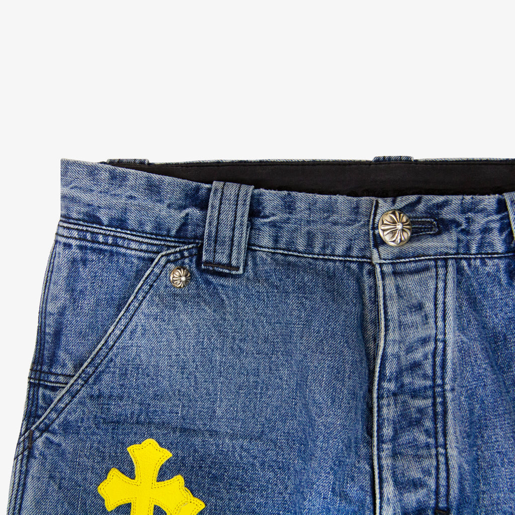 CHROME HEARTS CROSS PATCH DENIM CARPENTER (1/1)