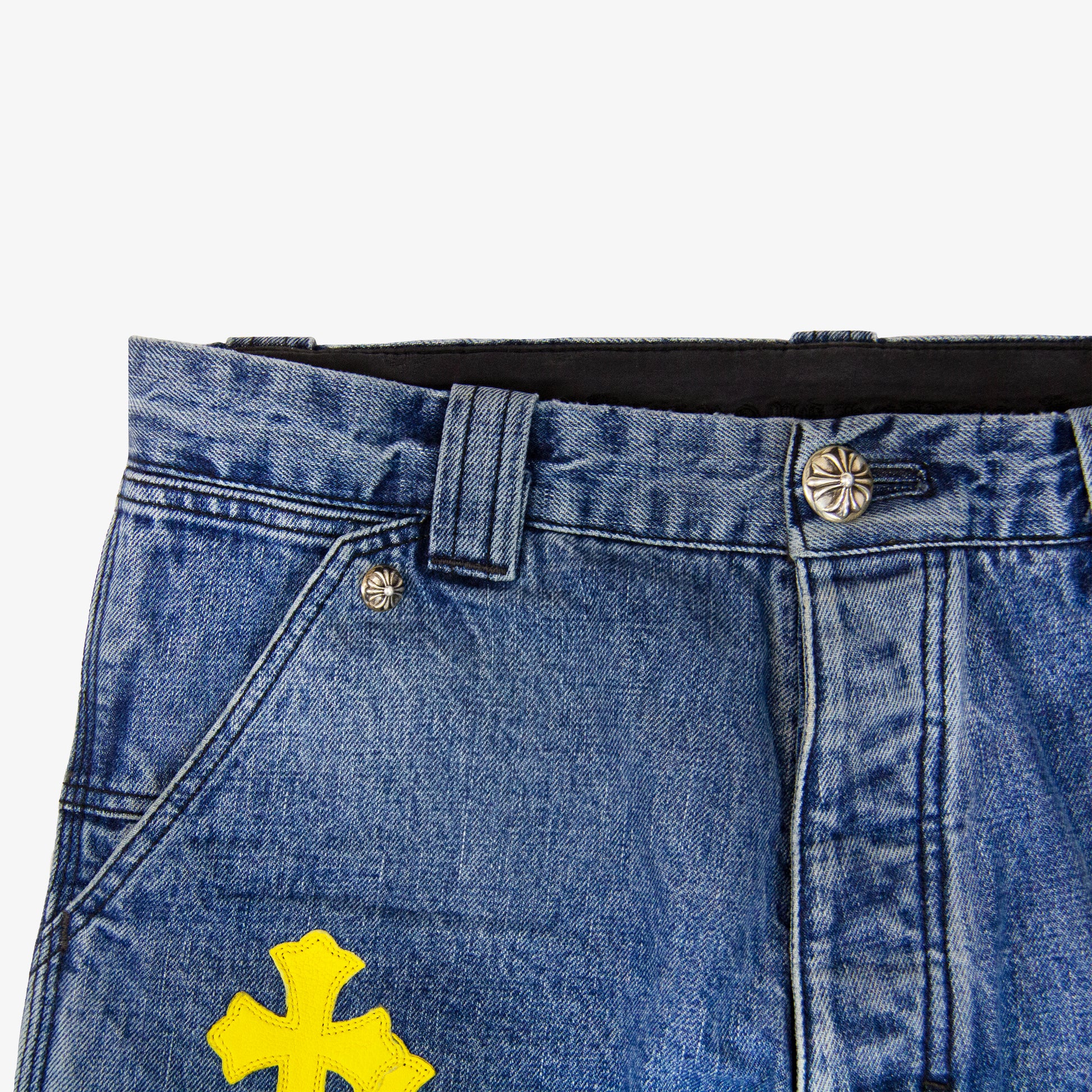 CHROME HEARTS CROSS PATCH DENIM CARPENTER (1/1)