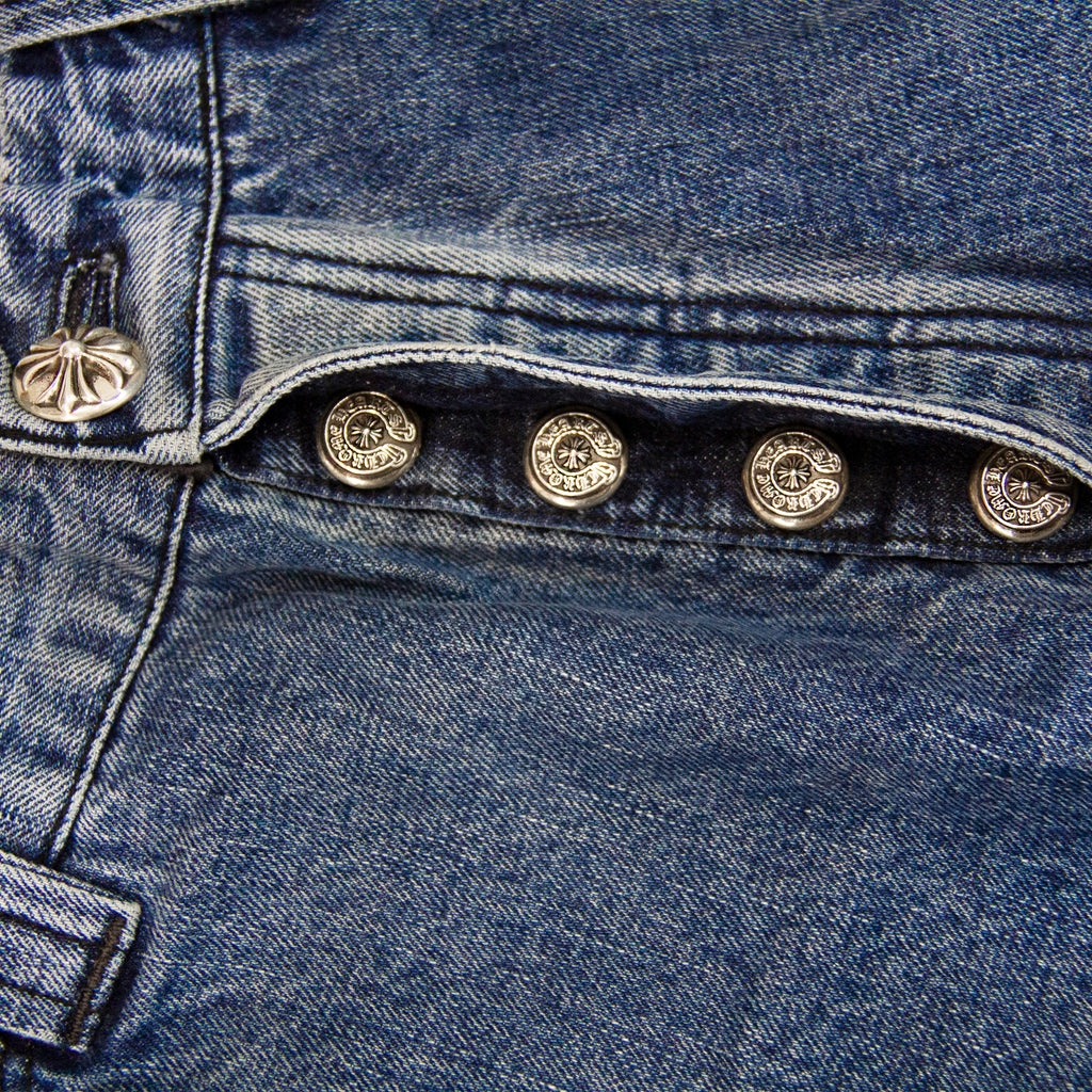 CHROME HEARTS CROSS PATCH DENIM CARPENTER (1/1)