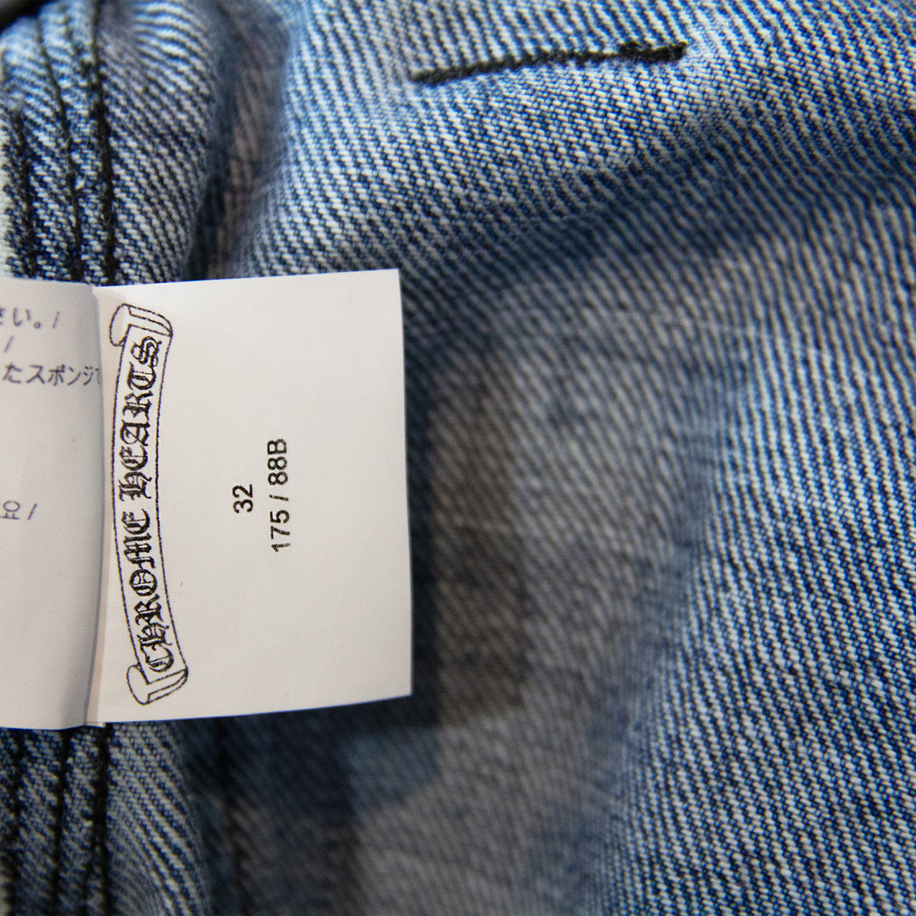 CHROME HEARTS CROSS PATCH DENIM CARPENTER (1/1)