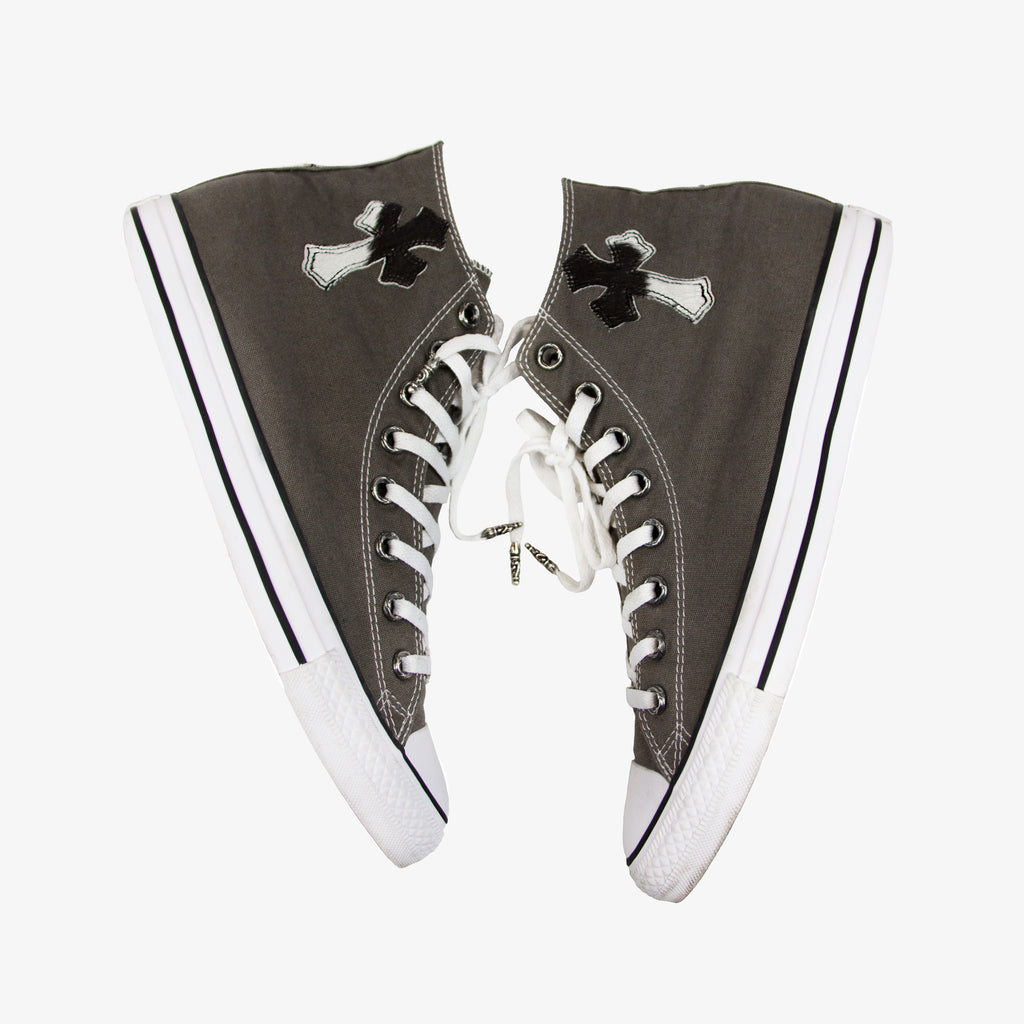 CHROME HEARTS ZEBRA CROSS PATCH CONVERSE
