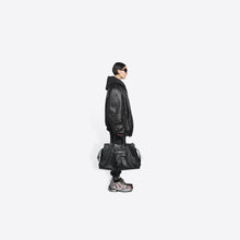 Load image into Gallery viewer, BALENCIAGA SPORTY B TAXI LEATHER BOMBER JACKET