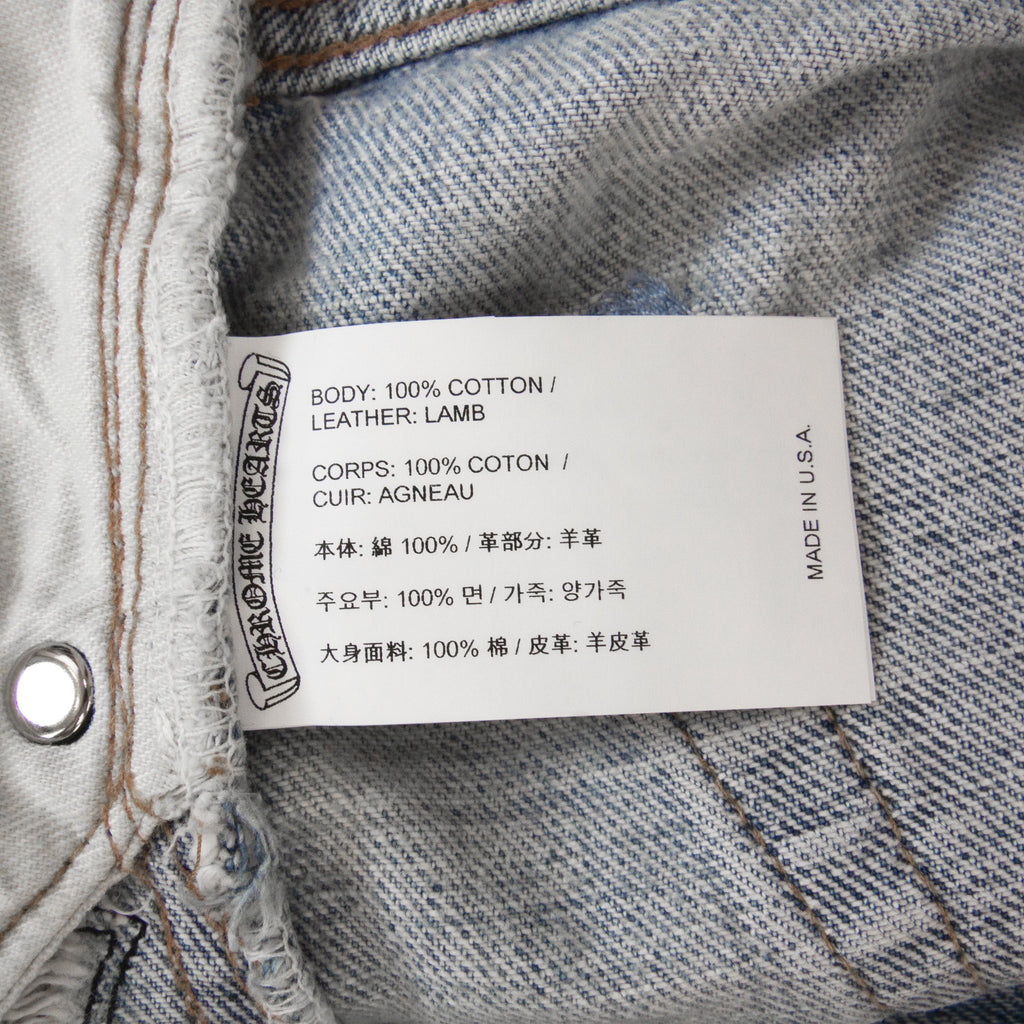 CHROME HEARTS CROSS PATCH DENIM (70'S REDLINE)