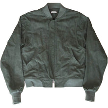 Load image into Gallery viewer, KIRA MILITARY CANVAS BOMBER