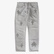 Load image into Gallery viewer, CHROME HEARTS SILVER HIDE PATCH DENIM
